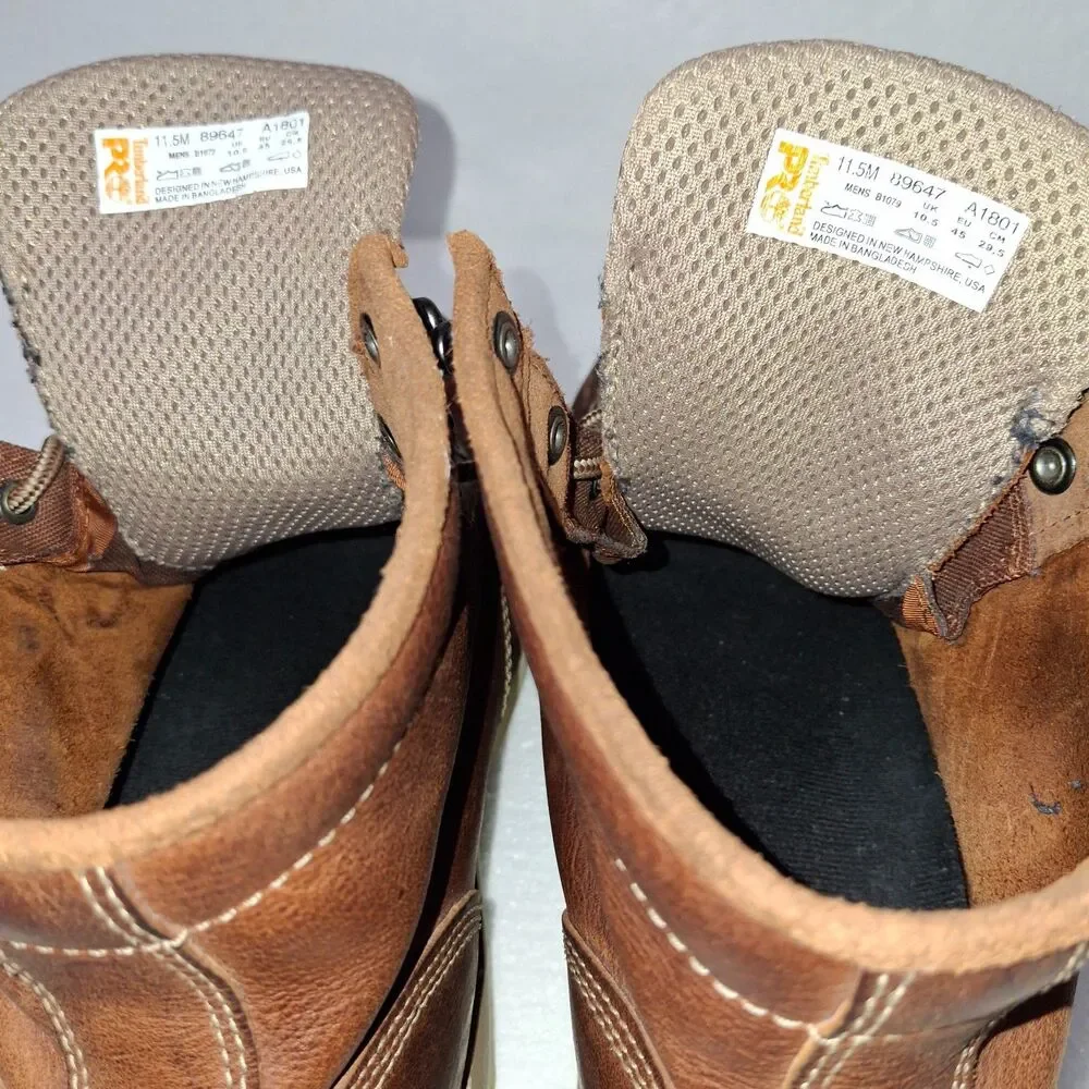 Timberland PRO Mens Barstow Wedge 6 Moc Soft Toe Work Boots 89647 Work Casual